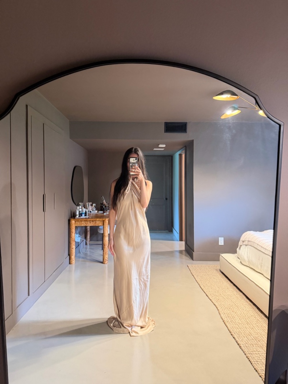 Show Me Your Mumu Champagne Dress